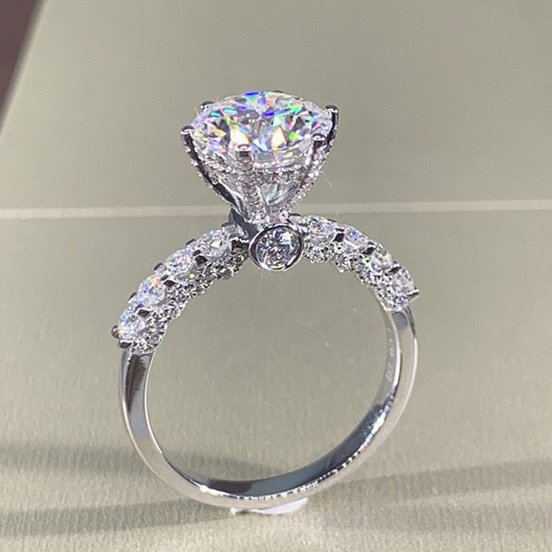 Fashionable Alloy Ring European And American Style For Women