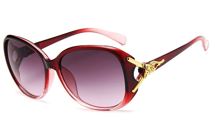 new fashion fox head sunglasses ladies big box sunglasses