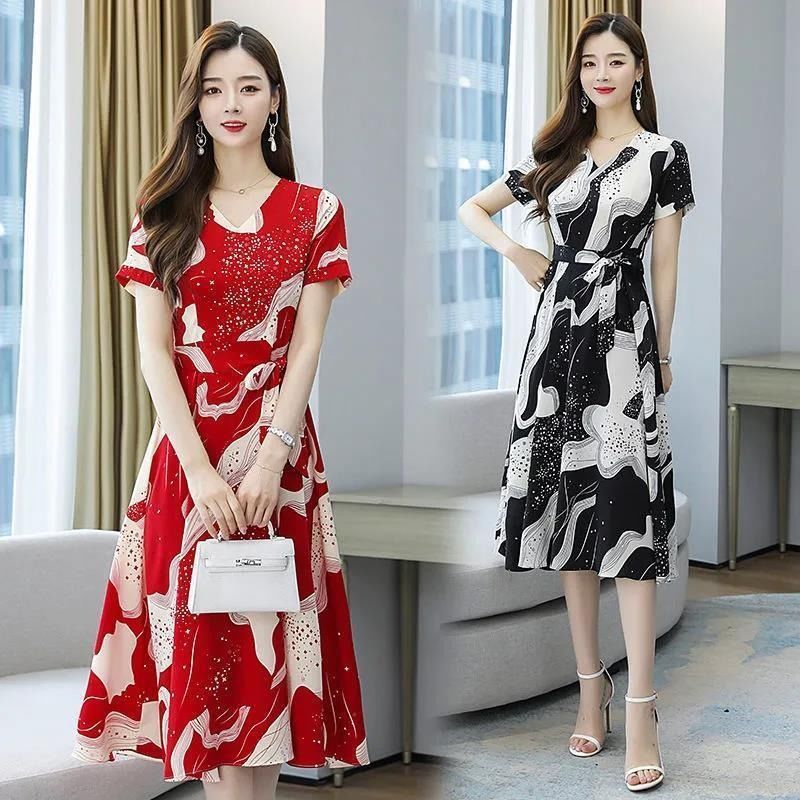 Fashion Mid-length Loose Plus Size Women's Skirt