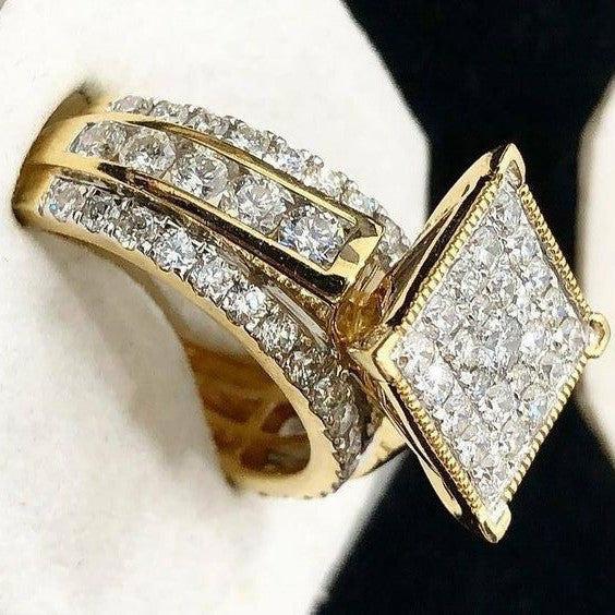 Hot-selling Gold Fashion Ring Engagement Jewelry