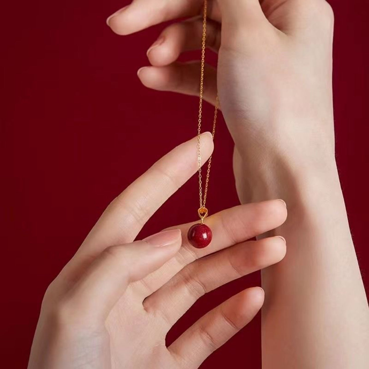 Women's Fashion Purple Gold Sand Necklace For Women