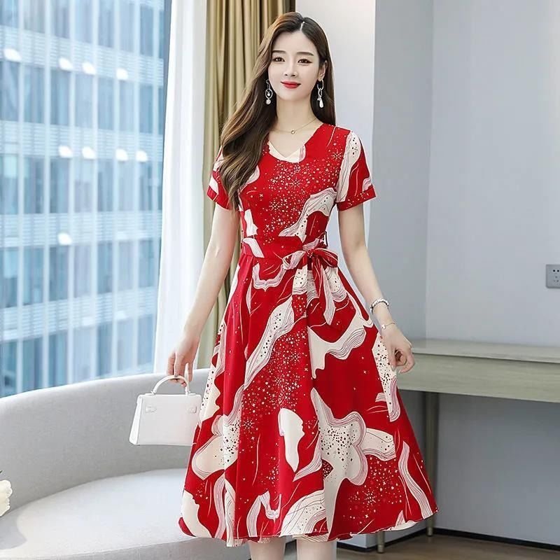 Fashion Mid-length Loose Plus Size Women's Skirt